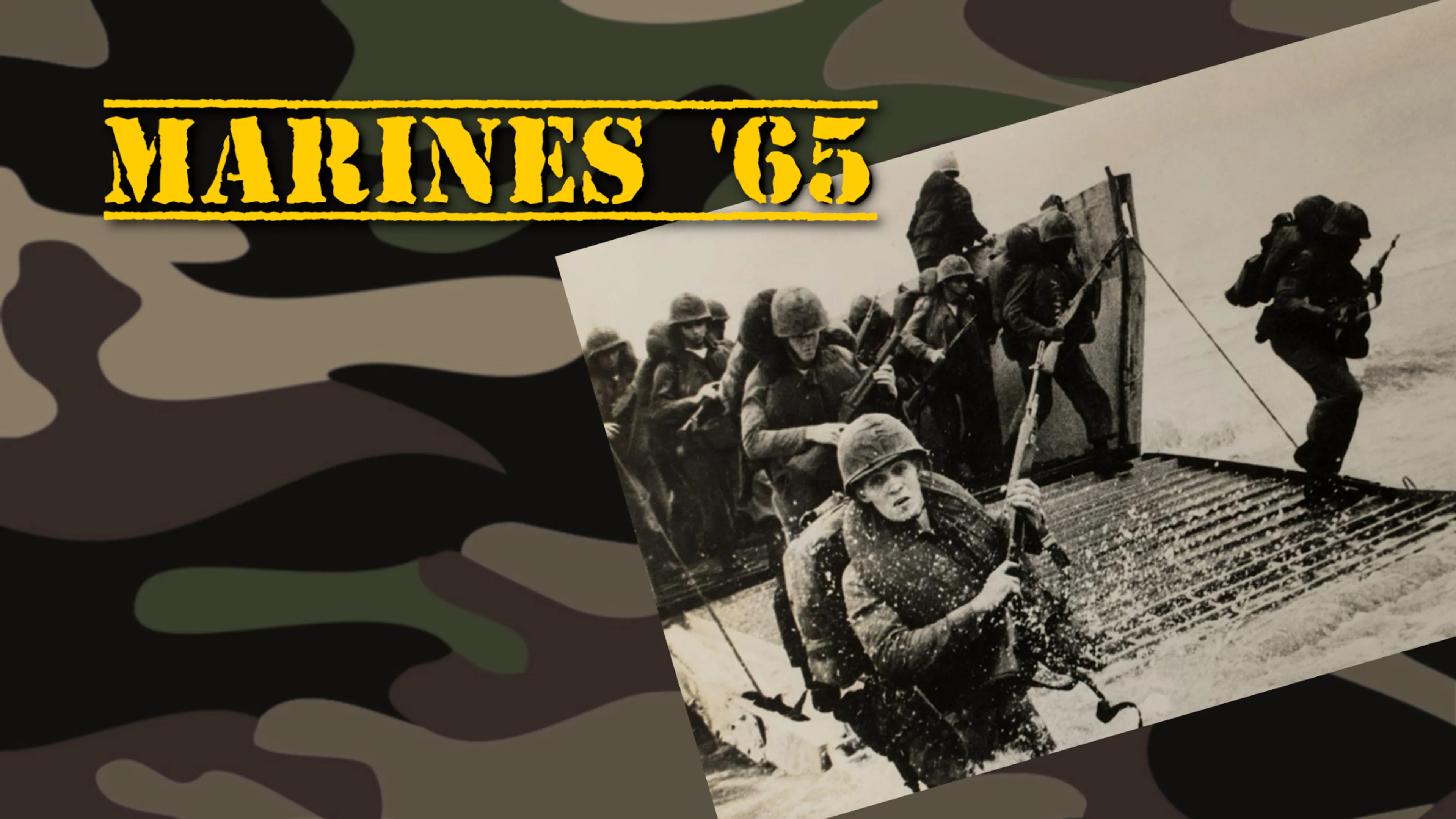 Marines '65 poster